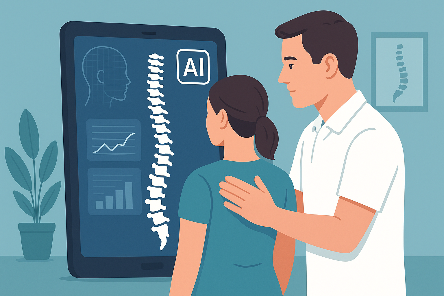 How is artificial intelligence being used in chiropractic care