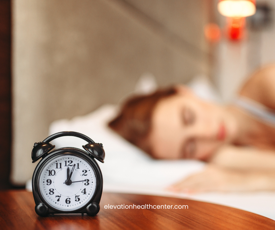 woman with sleep problems